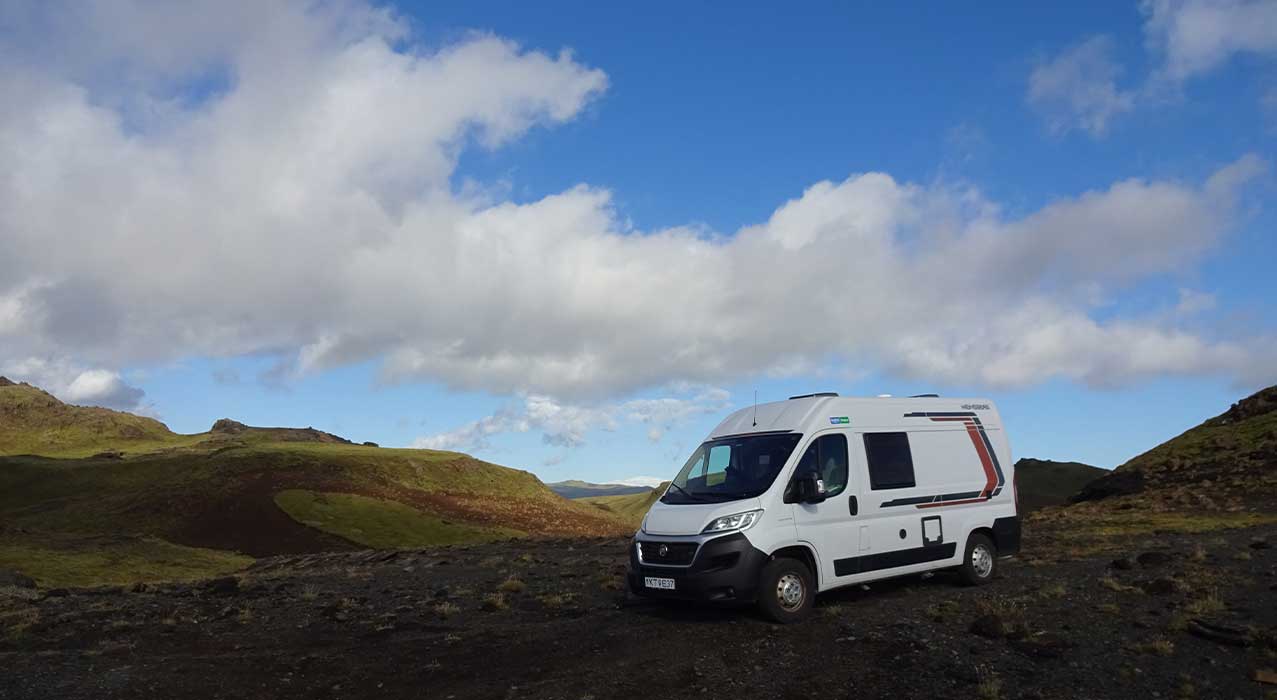 Campervan X13 in Island