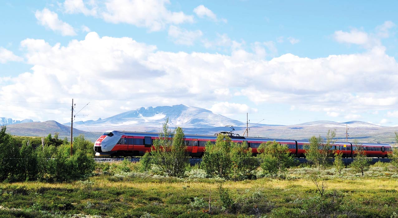 Unterwegs mit der Bergenbahn in Norwegen