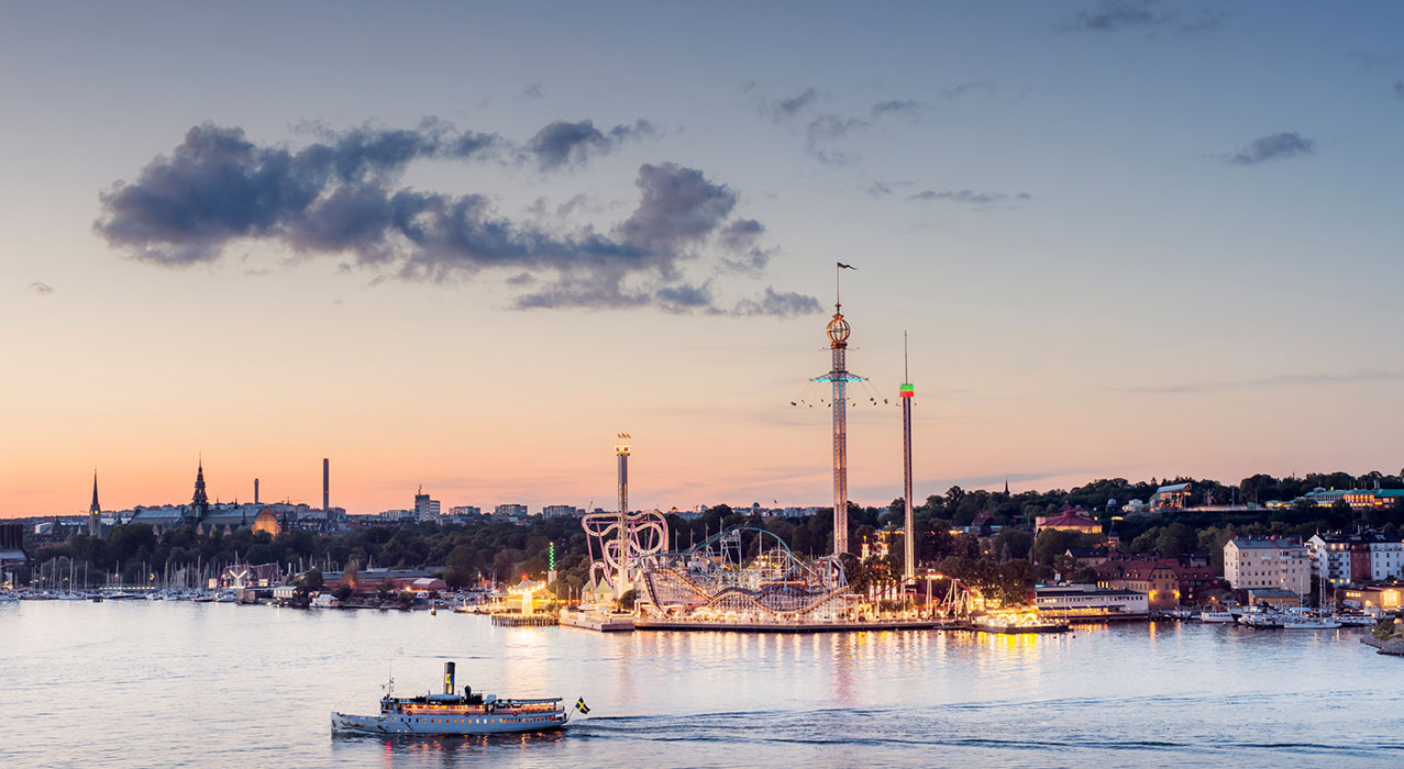 Besuchen Sie Stockholms Insel Djurgården mit Gröna Lund und Abba-Museum