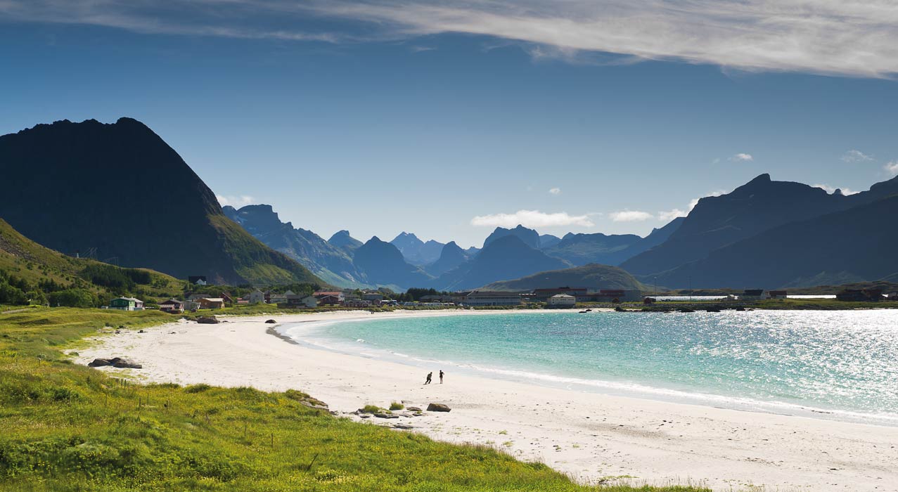 Die norwegischen Lofoten im Sommer