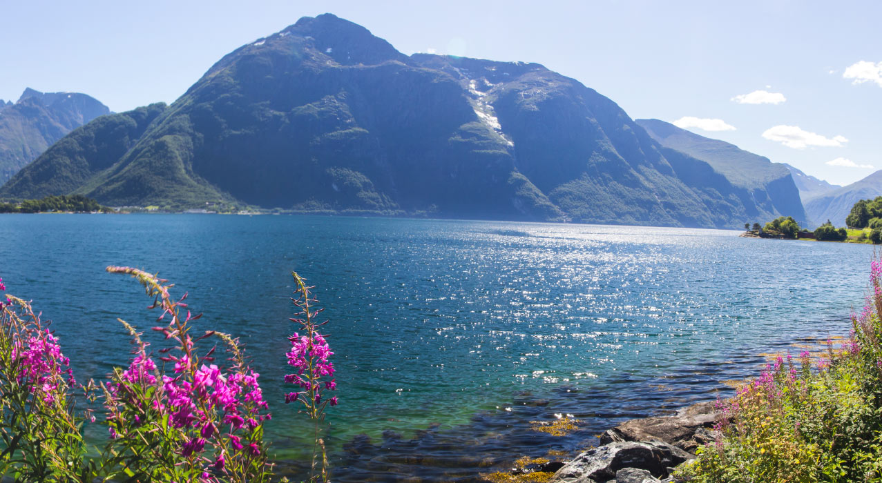 Die Fjorde in Norwegen sind sehr beeindruckend